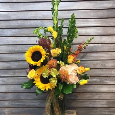 Warm Sunset - Fresh Flowers Bellevue