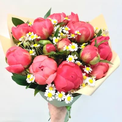Happy peonies - Fresh Flowers Bellevue