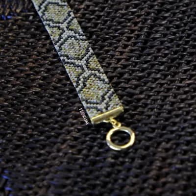 Ivory Snake Beaded Bracelet - Fresh Flowers Bellevue