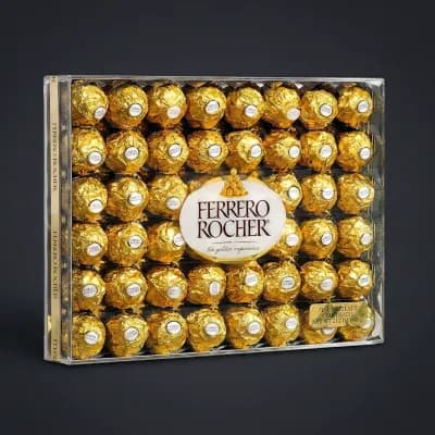 Ferrero Rocher Hazelnut Chocolates Gift Box 48 Count - Fresh Flowers Bellevue