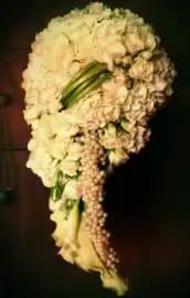 long shape wedding bouquet