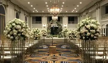 florist for wedding ceremony